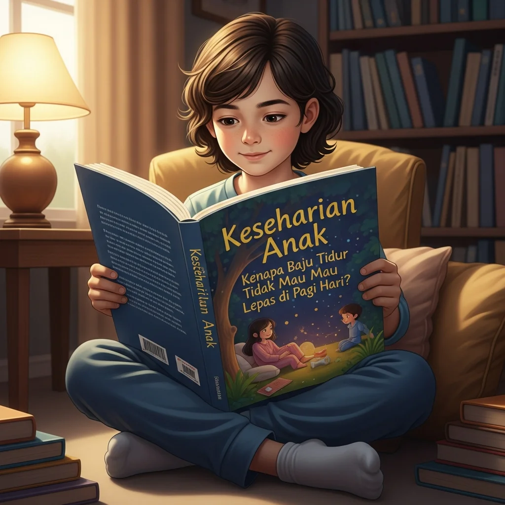 KENAPA BAJU TIDUR TIDAK MAU LEPAS DI PAGI HARI?-Kisah Pelukan Hangat Piyama yang Ingin Ikut Bermain ke Sekolah preview 2