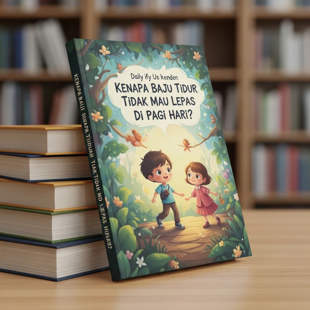 KENAPA BAJU TIDUR TIDAK MAU LEPAS DI PAGI HARI?-Kisah Pelukan Hangat Piyama yang Ingin Ikut Bermain ke Sekolah preview 3