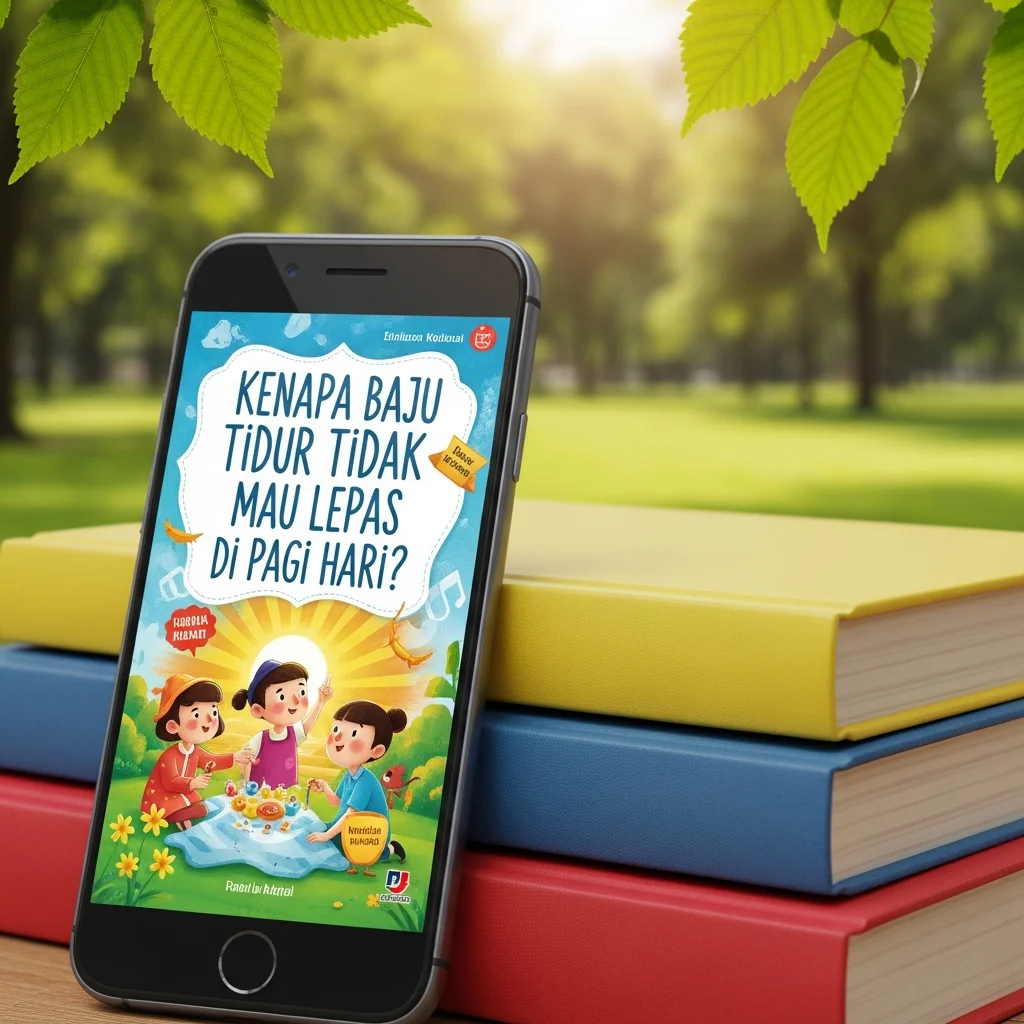 KENAPA BAJU TIDUR TIDAK MAU LEPAS DI PAGI HARI?-Kisah Pelukan Hangat Piyama yang Ingin Ikut Bermain ke Sekolah preview 5