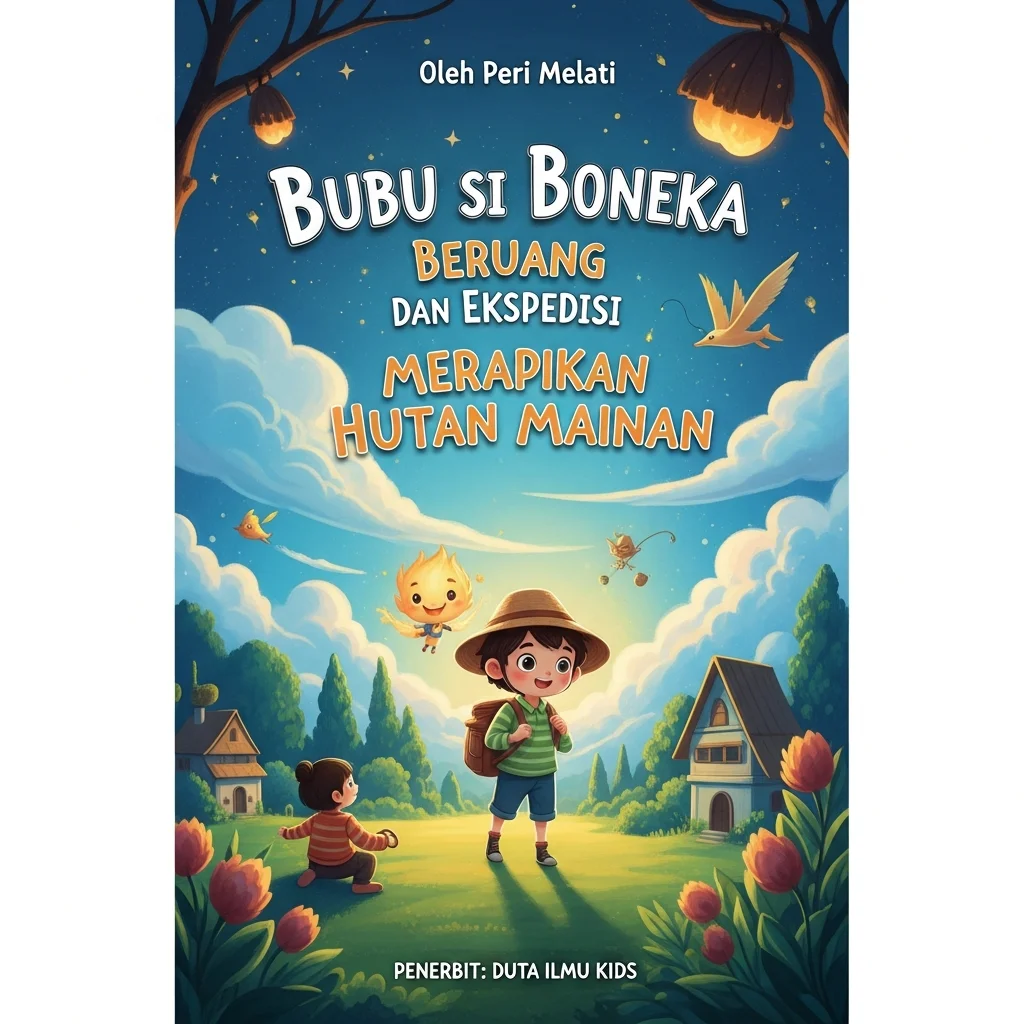 BUBU SI BONEKA BERUANG DAN EKSPEDISI MERAPIKAN HUTAN MAINAN-Belajar Tanggung Jawab Melalui Keajaiban Berbenah Kamar yang Menyenangkan