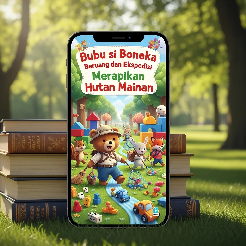 BUBU SI BONEKA BERUANG DAN EKSPEDISI MERAPIKAN HUTAN MAINAN-Belajar Tanggung Jawab Melalui Keajaiban Berbenah Kamar yang Menyenangkan preview 5