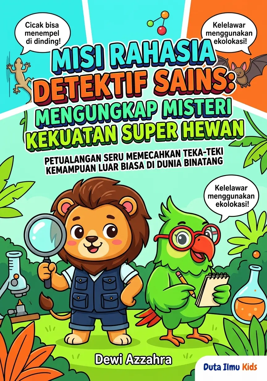 MISI RAHASIA DETEKTIF SAINS: MENGUNGKAP MISTERI KEKUATAN SUPER HEWAN - Petualangan Seru Memecahkan Teka-Teki Kemampuan Luar Biasa di Dunia Binatang