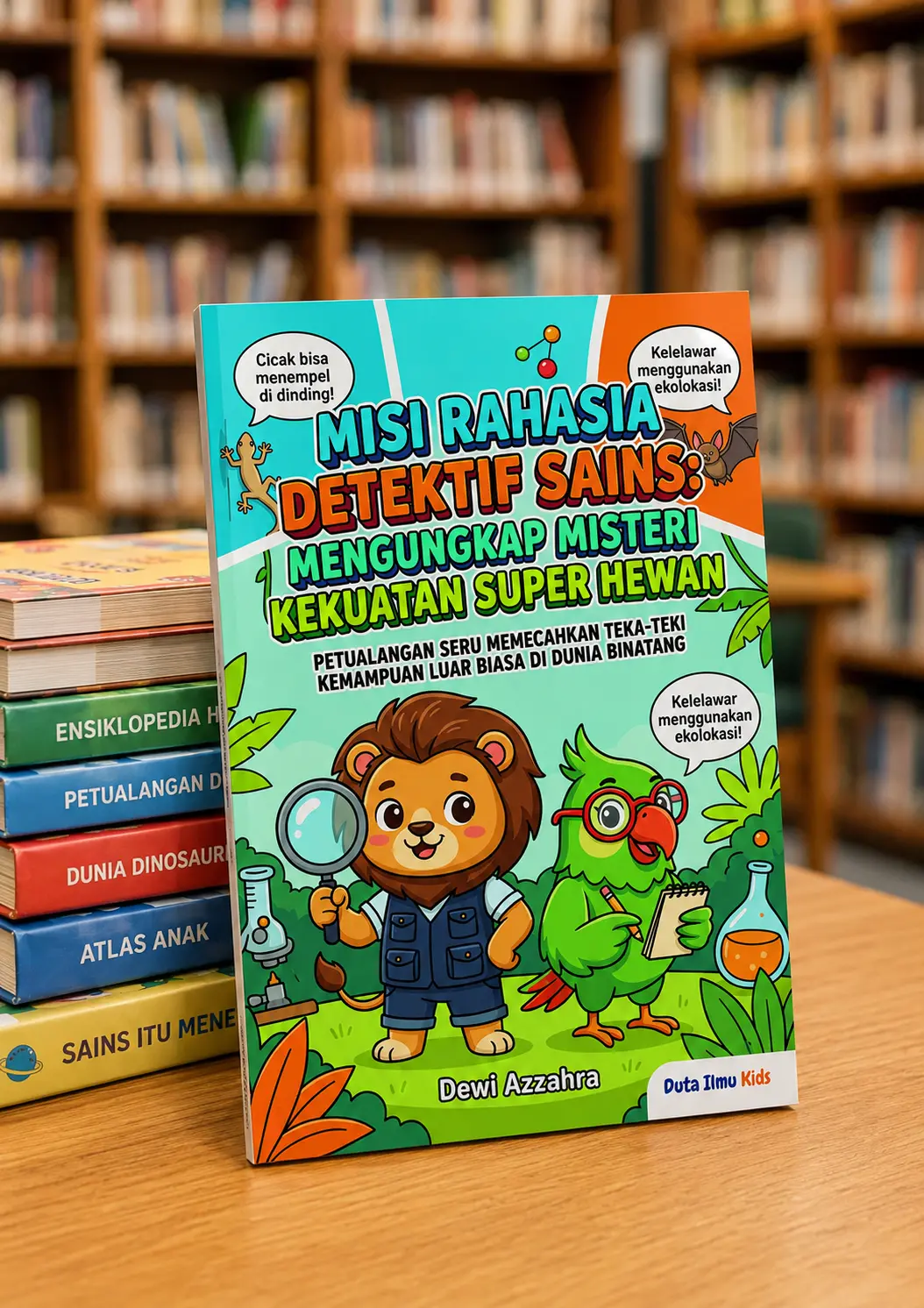 MISI RAHASIA DETEKTIF SAINS: MENGUNGKAP MISTERI KEKUATAN SUPER HEWAN - Petualangan Seru Memecahkan Teka-Teki Kemampuan Luar Biasa di Dunia Binatang preview 3
