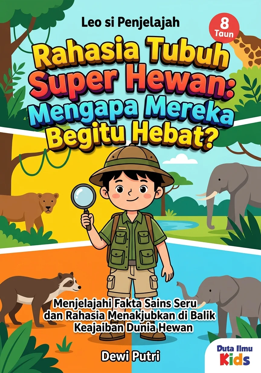 RAHASIA TUBUH SUPER HEWAN: MENGAPA MEREKA BEGITU HEBAT? - Menjelajahi Fakta Sains Seru dan Rahasia Menakjubkan di Balik Keajaiban Dunia Hewan