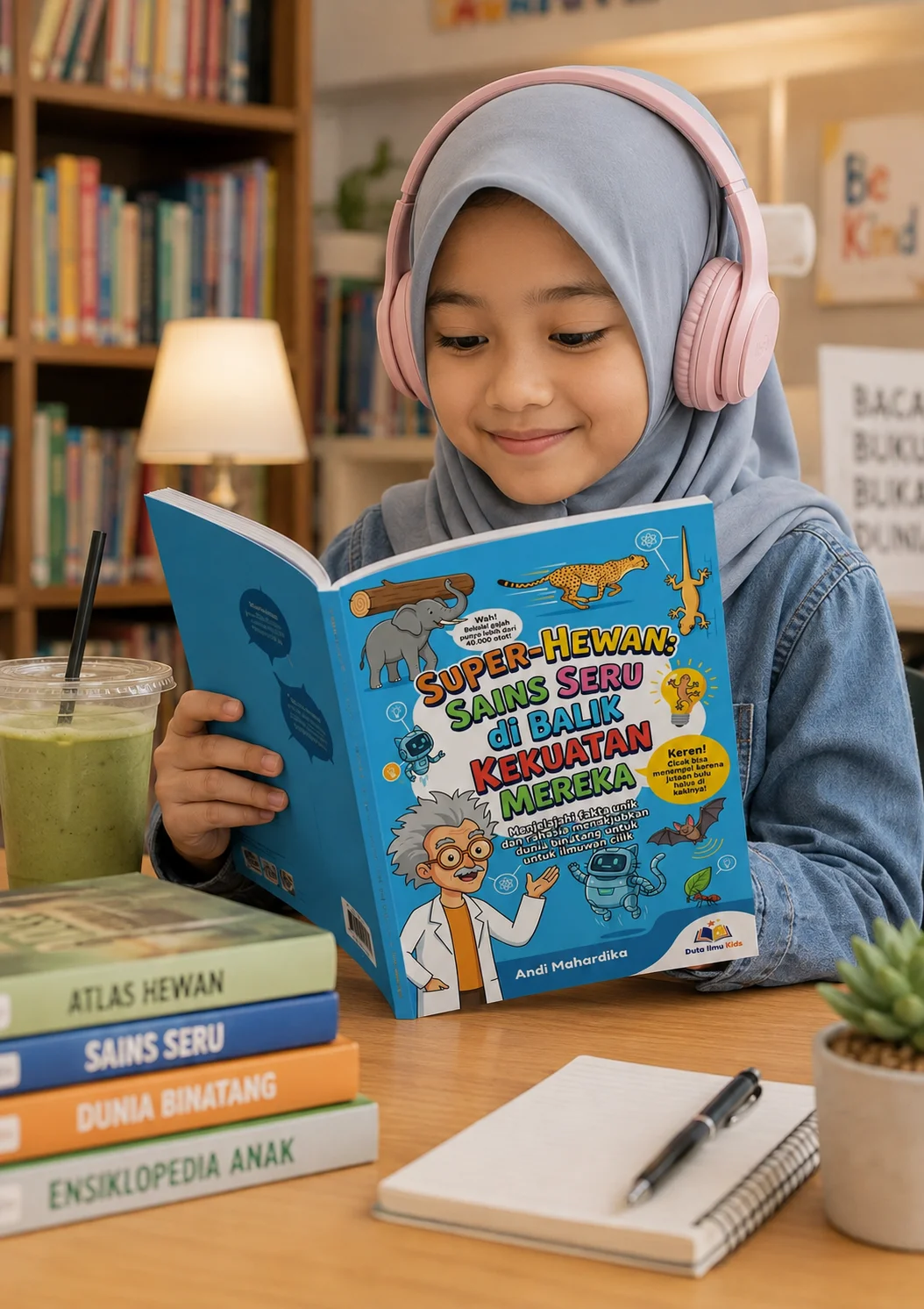 SUPER-HEWAN: SAINS SERU DI BALIK KEKUATAN MEREKA - Menjelajahi fakta unik dan rahasia menakjubkan dunia binatang untuk ilmuwan cilik preview 4