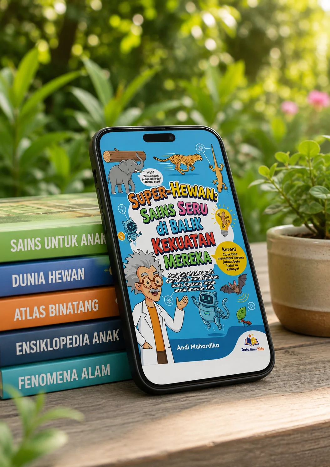 SUPER-HEWAN: SAINS SERU DI BALIK KEKUATAN MEREKA - Menjelajahi fakta unik dan rahasia menakjubkan dunia binatang untuk ilmuwan cilik preview 5