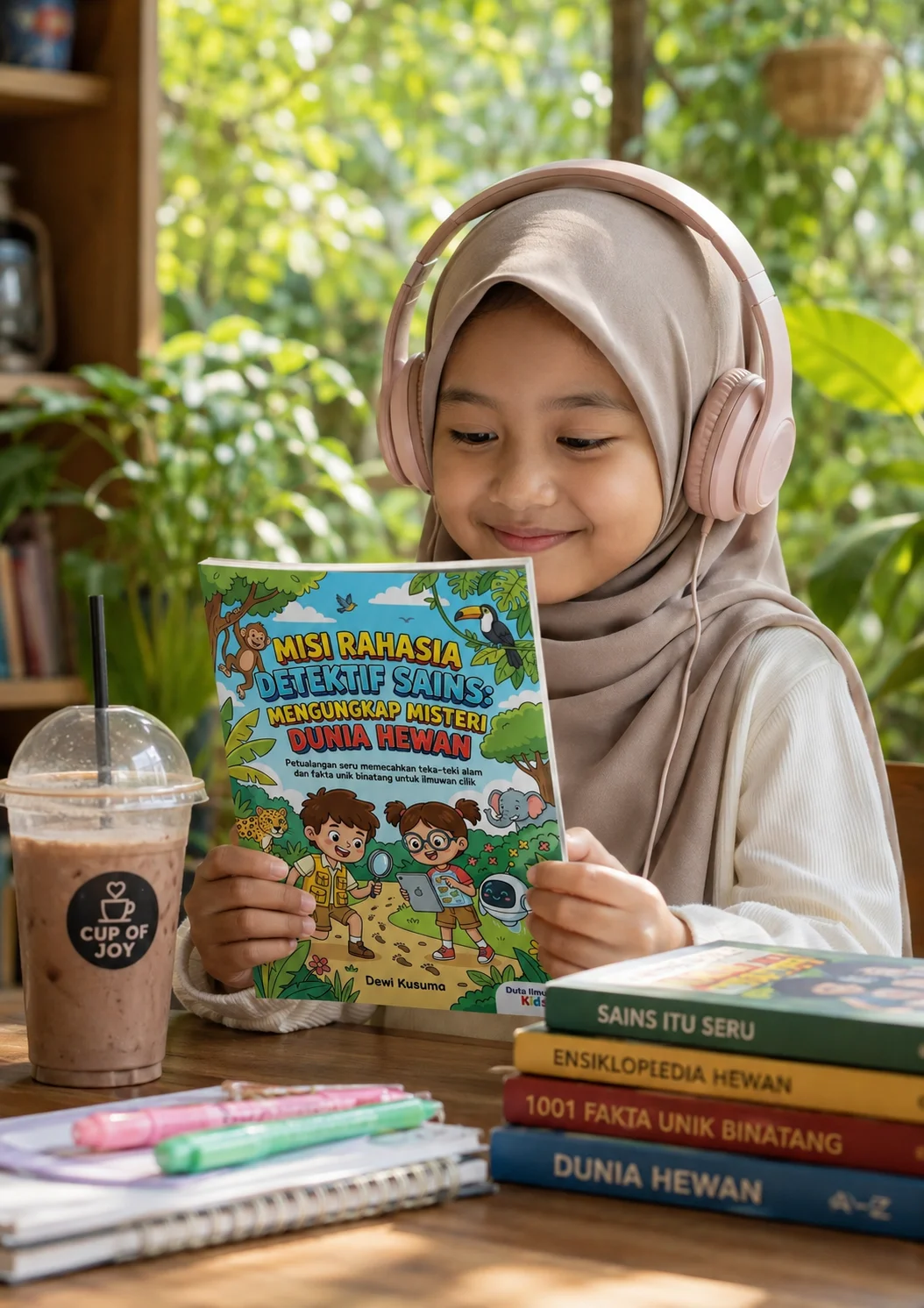 MISI RAHASIA DETEKTIF SAINS: MENGUNGKAP MISTERI DUNIA HEWAN - Petualangan seru memecahkan teka-teki alam dan fakta unik binatang untuk ilmuwan cilik preview 4