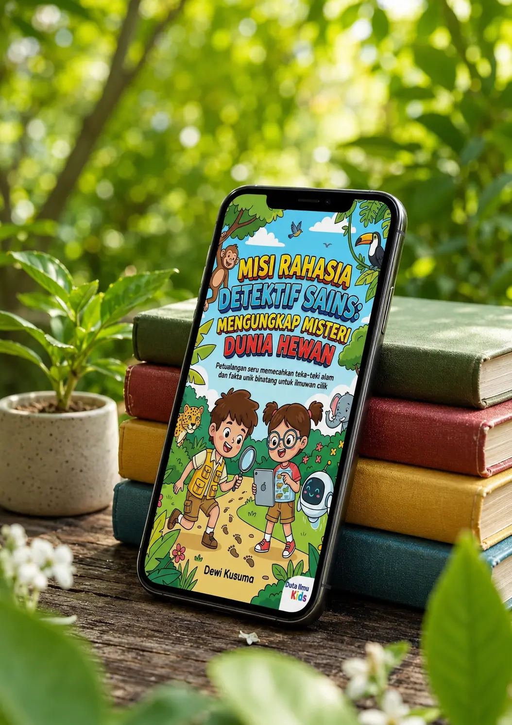 MISI RAHASIA DETEKTIF SAINS: MENGUNGKAP MISTERI DUNIA HEWAN - Petualangan seru memecahkan teka-teki alam dan fakta unik binatang untuk ilmuwan cilik preview 5