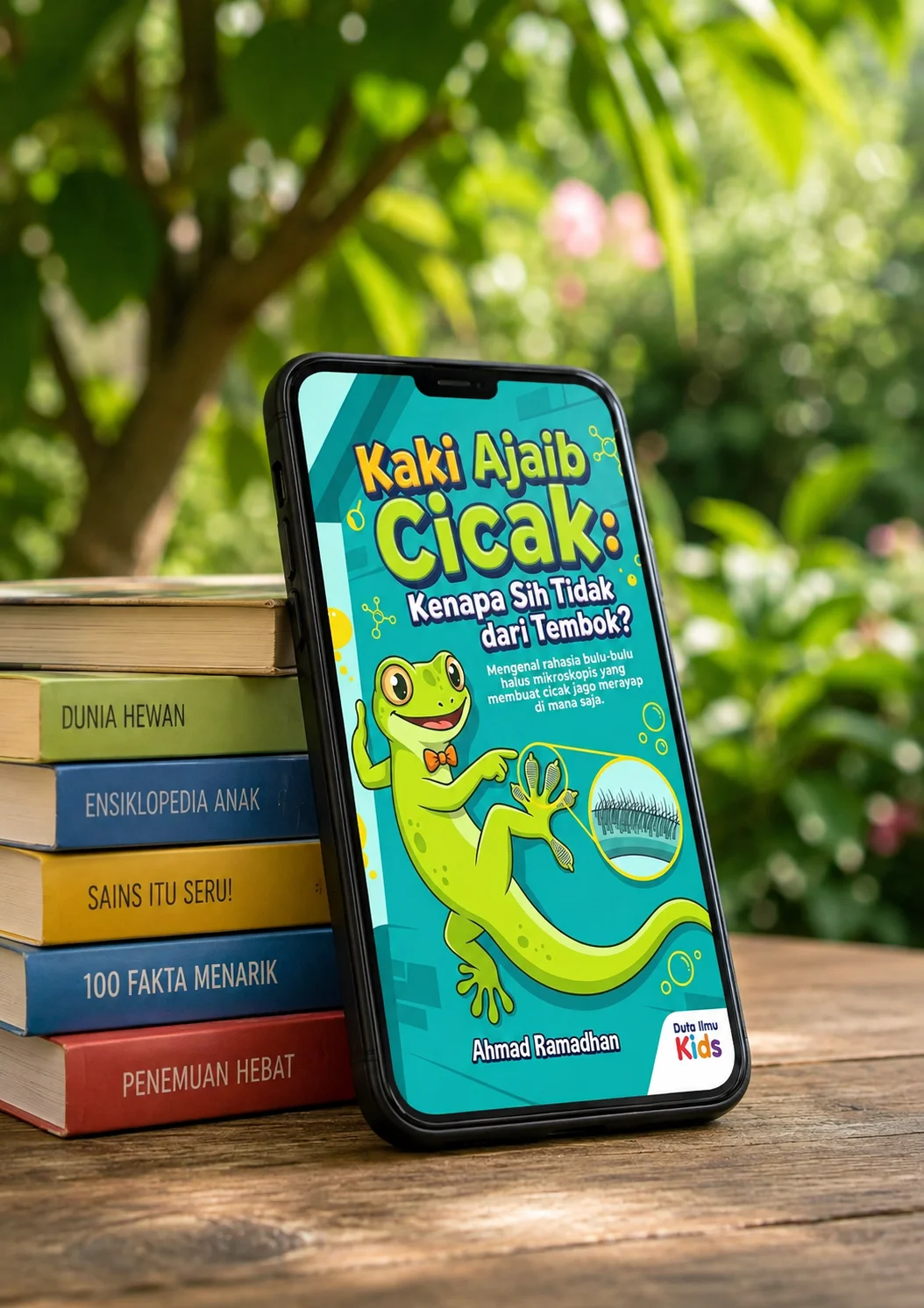 KAKI AJAIB CICAK: KENAPA SIH TIDAK JATUH DARI TEMBOK? - Mengenal rahasia bulu-bulu halus mikroskopis yang membuat cicak jago merayap di mana saja preview 5