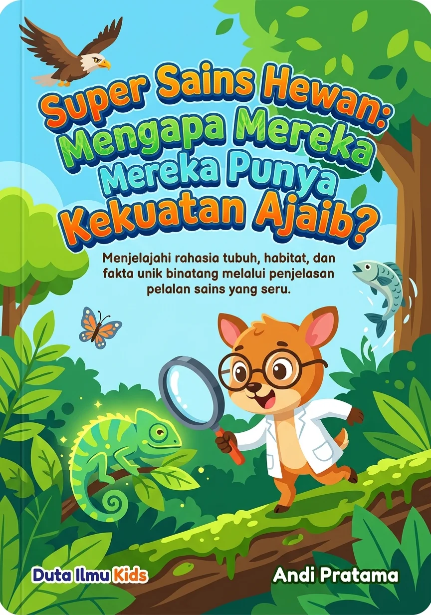 SUPER SAINS HEWAN: MENGAPA MEREKA PUNYA KEKUATAN AJAIB? - Menjelajahi rahasia tubuh, habitat, dan fakta unik binatang melalui penjelasan sains yang seru