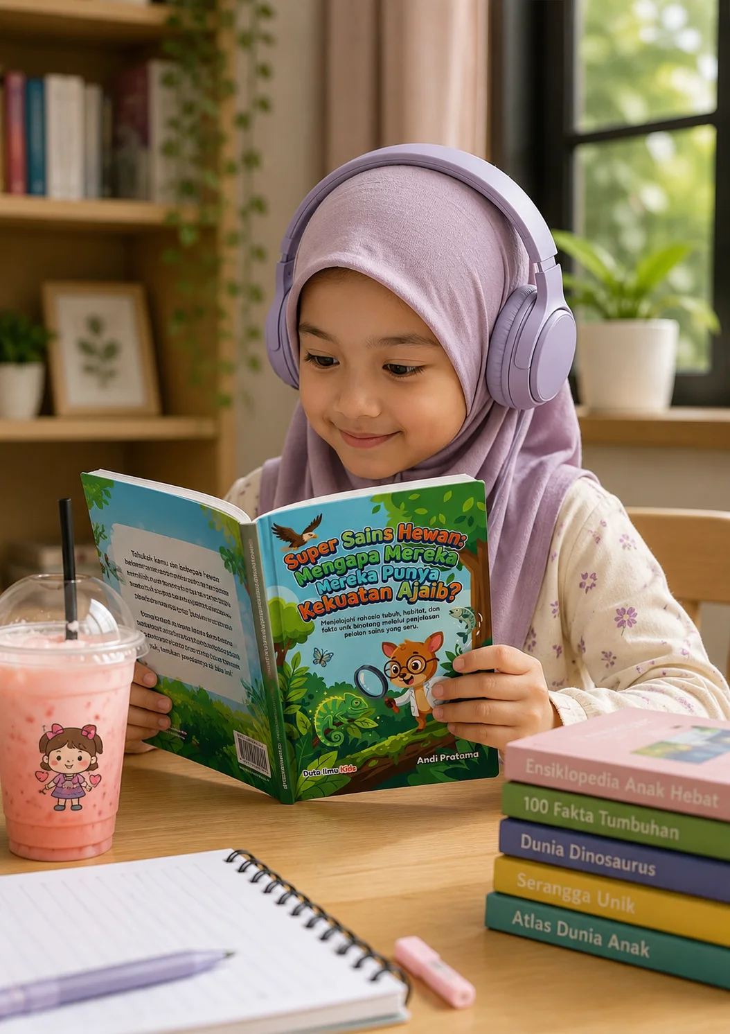 SUPER SAINS HEWAN: MENGAPA MEREKA PUNYA KEKUATAN AJAIB? - Menjelajahi rahasia tubuh, habitat, dan fakta unik binatang melalui penjelasan sains yang seru preview 4