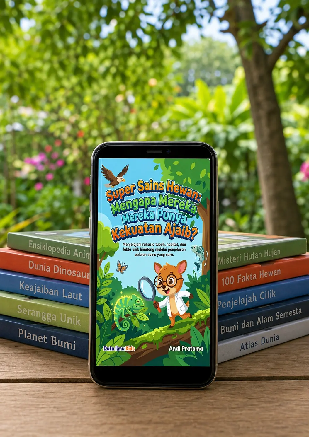 SUPER SAINS HEWAN: MENGAPA MEREKA PUNYA KEKUATAN AJAIB? - Menjelajahi rahasia tubuh, habitat, dan fakta unik binatang melalui penjelasan sains yang seru preview 5