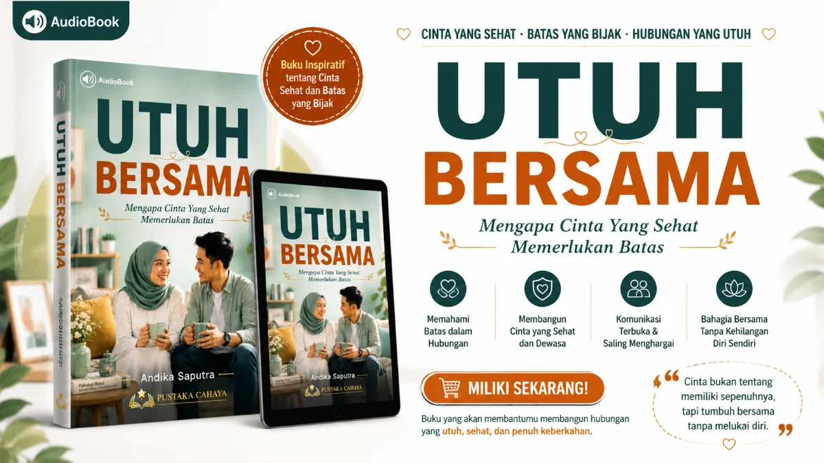 SENI MENCINTAI TANPA KEHILANGAN JATI DIRI: MENGAPA BATASAN ADALAH KUNCI KEHARMONISAN DALAM AUDIOBOOK "UTUH BERSAMA"
