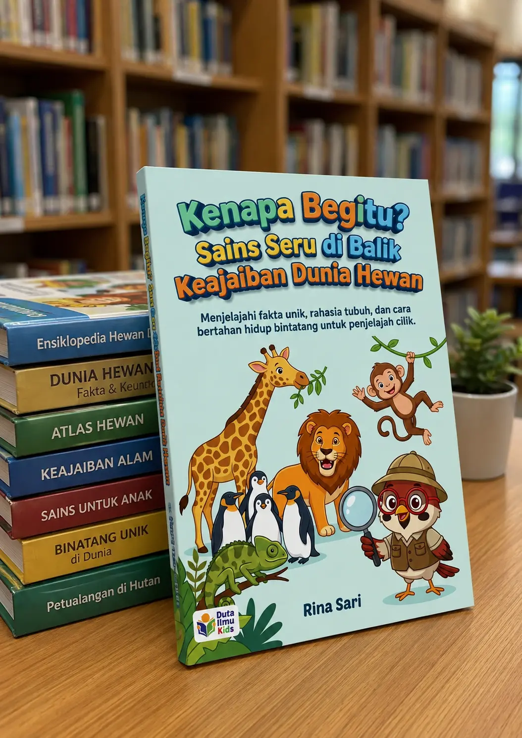 KENAPA BEGITU? SAINS SERU DI BALIK KEAJAIBAN DUNIA HEWAN - Menjelajahi fakta unik, rahasia tubuh, dan cara bertahan hidup binatang untuk penjelajah cilik preview 5