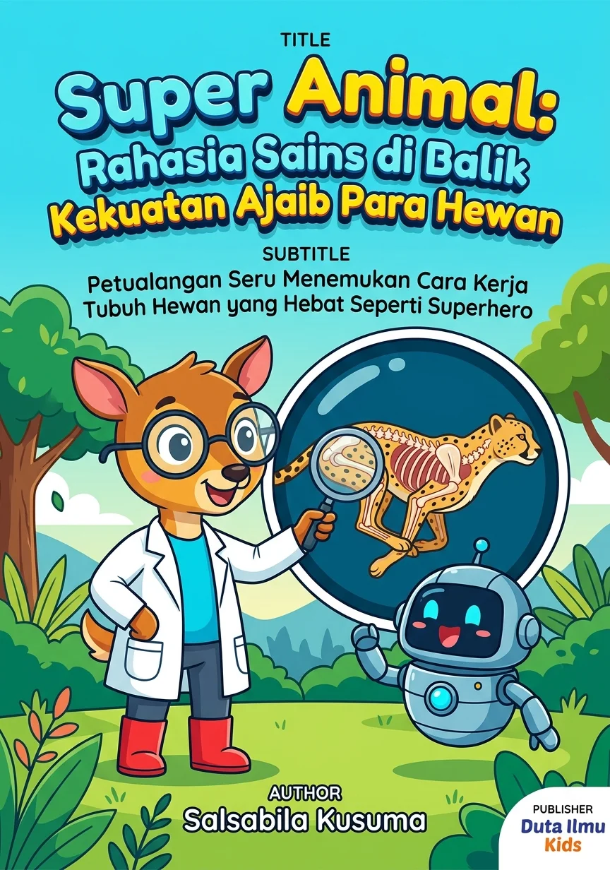 SUPER ANIMAL: RAHASIA SAINS DI BALIK KEKUATAN AJAIB PARA HEWAN - Petualangan Seru Menemukan Cara Kerja Tubuh Hewan yang Hebat Seperti Superhero