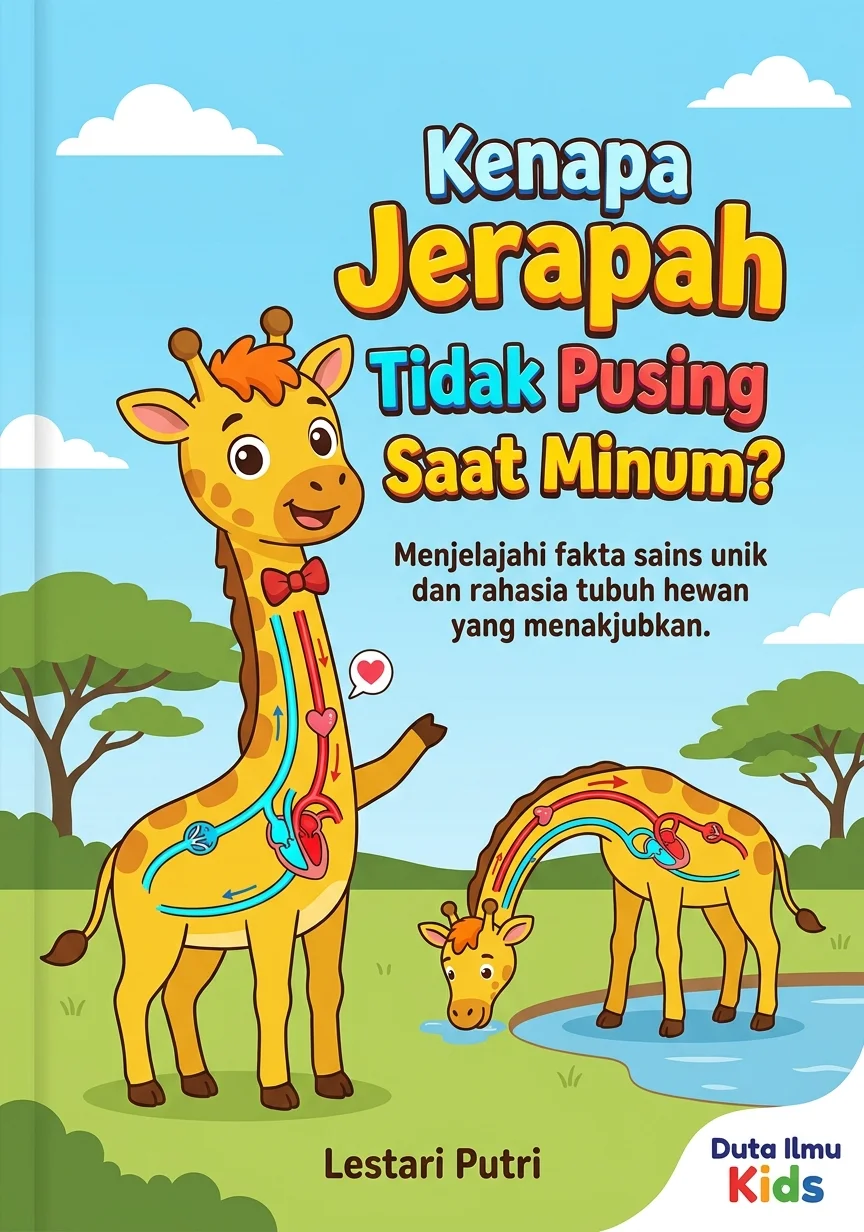 KENAPA JERAPAH TIDAK PUSING SAAT MINUM? - Menjelajahi fakta sains unik dan rahasia tubuh hewan yang menakjubkan.