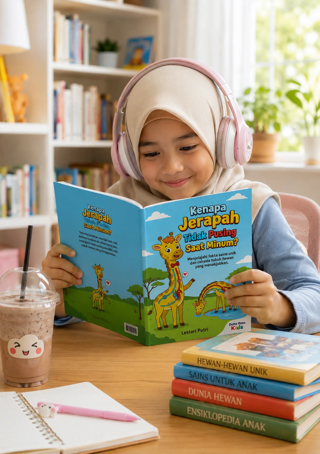 KENAPA JERAPAH TIDAK PUSING SAAT MINUM? - Menjelajahi fakta sains unik dan rahasia tubuh hewan yang menakjubkan. preview 4