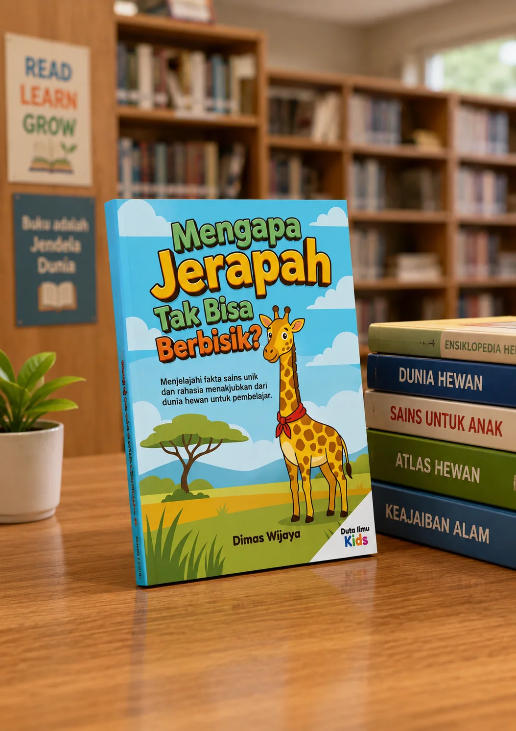 MENGAPA JERAPAH TAK BISA BERBISIK? - Menjelajahi fakta sains unik dan rahasia menakjubkan dari dunia hewan untuk pembelajar cilik preview 3