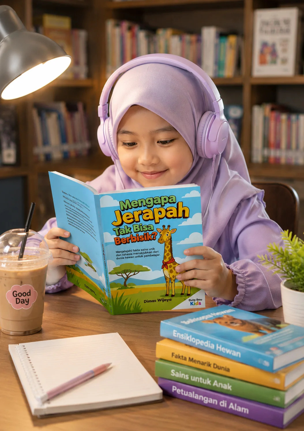 MENGAPA JERAPAH TAK BISA BERBISIK? - Menjelajahi fakta sains unik dan rahasia menakjubkan dari dunia hewan untuk pembelajar cilik preview 4