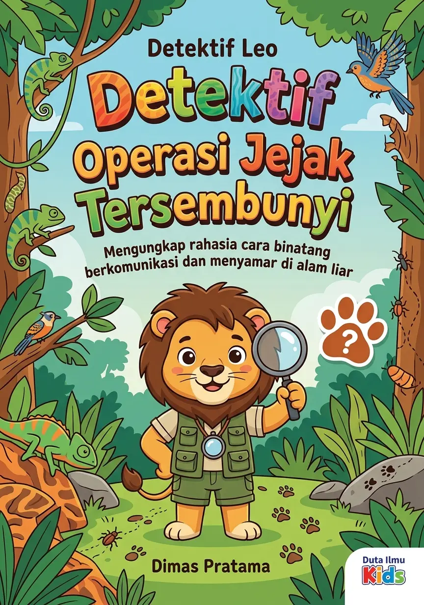 DETEKTIF HEWAN: OPERASI JEJAK TERSEMBUNYI - Mengungkap rahasia cara binatang berkomunikasi dan menyamar di alam liar