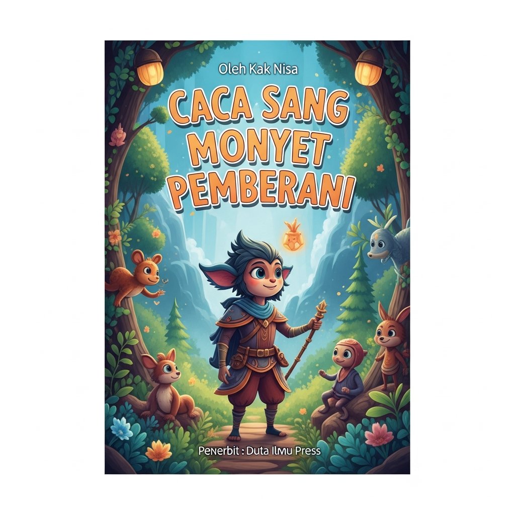 CACA SANG MONYET PEMBERANI Monyet Ceria Menghadapi Bahaya Demi Sahabat