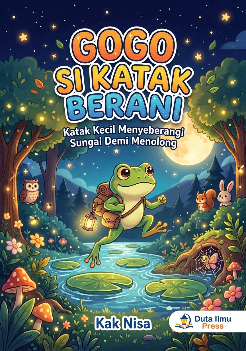 GOGO SI KATAK BERANI Katak Kecil Menyeberangi Sungai Demi Menolong