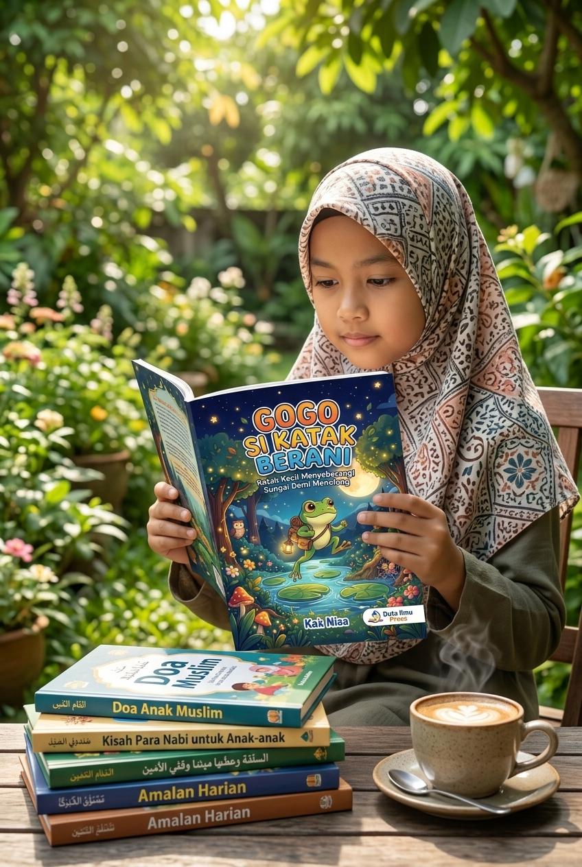GOGO SI KATAK BERANI Katak Kecil Menyeberangi Sungai Demi Menolong preview 3