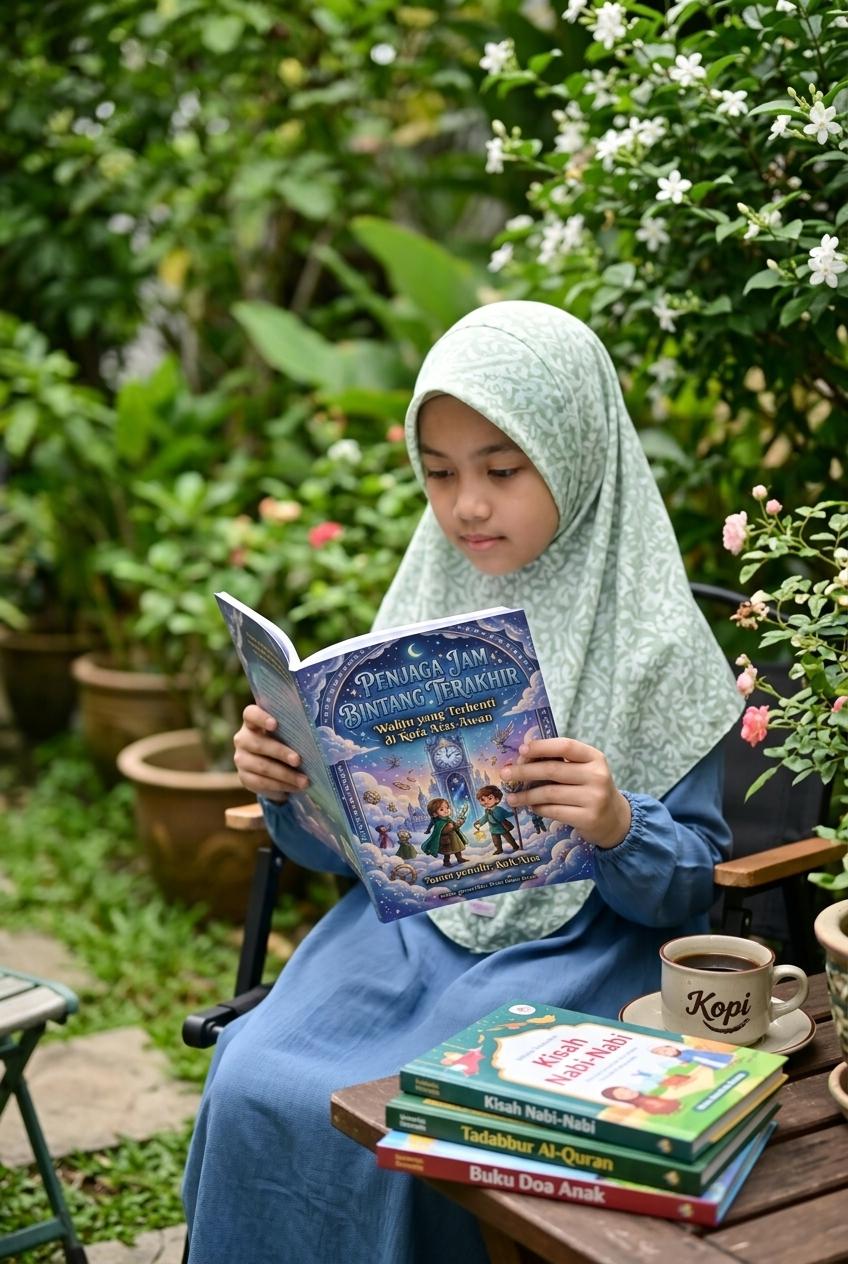 PENJAGA JAM BINTANG TERAKHIR Waktu yang Terhenti di Kota Atas Awan preview 5