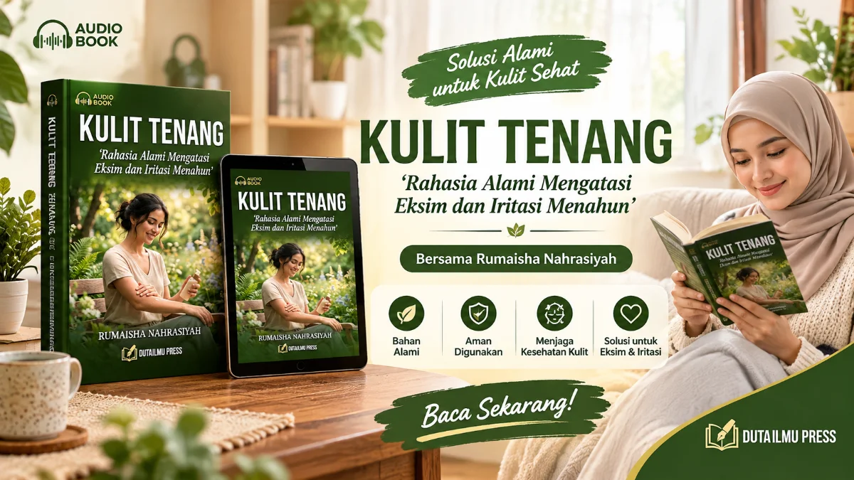 AUDIOBOOK KULIT TENANG: TRANSFORMASI ALAMI MENGATASI EKSIM DAN IRITASI MENAHUN SECARA HOLISTIK