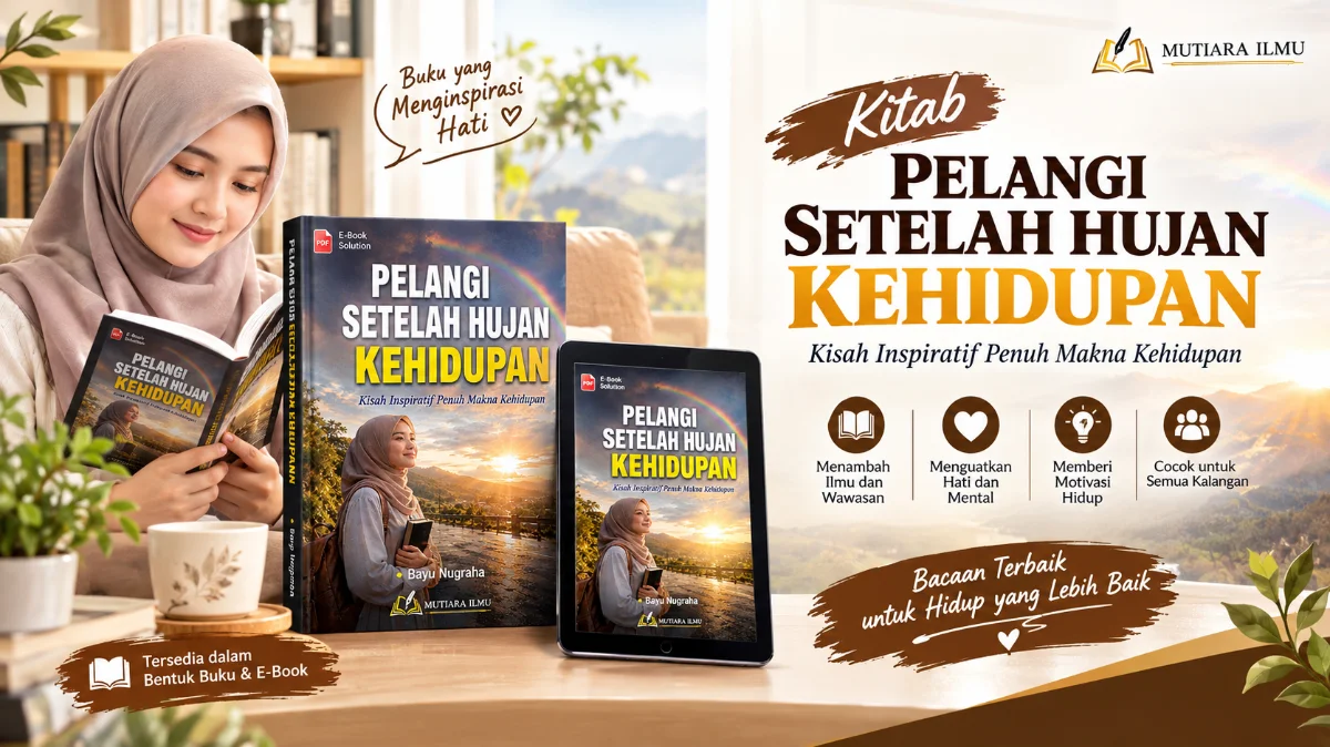 MENEMUKAN CAHAYA DI BALIK BADAI: BEDAH MENDALAM EBOOK "PELANGI SETELAH HUJAN KEHIDUPAN" – SEBUAH MANIFESTO RESILIENSI DAN HARAPAN