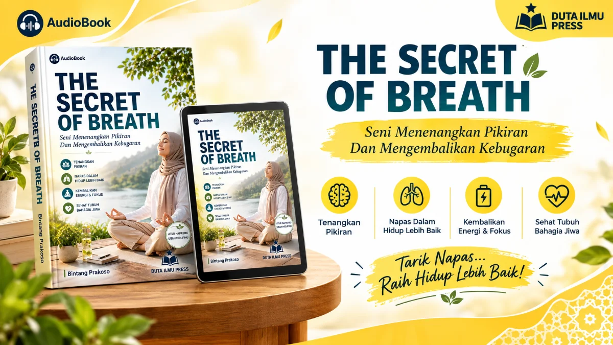 AUDIOBOOK THE SECRET OF BREATH: SENI MENENANGKAN PIKIRAN DAN MENGEMBALIKAN KEBUGARAN DI ERA MODERN