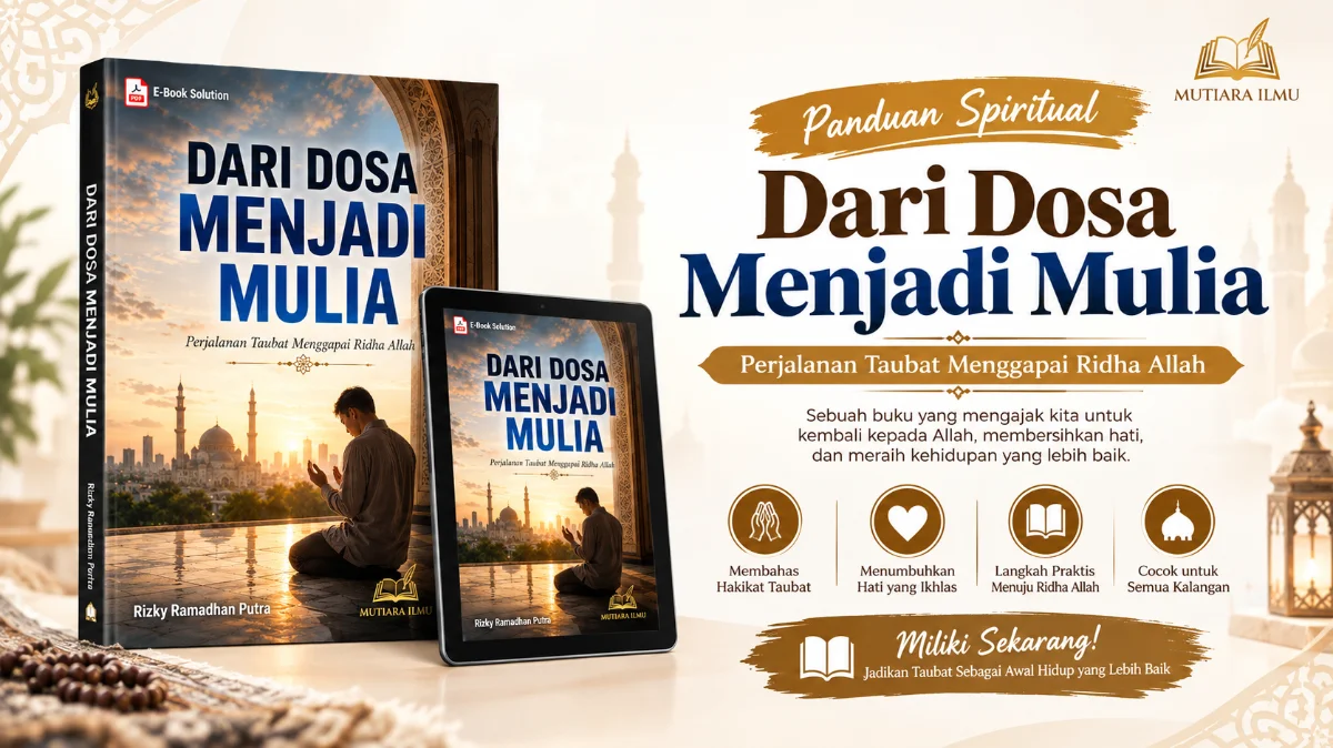 DARI DOSA MENJADI MULIA: MENELUSURI JEJAK PERJALANAN TAUBAT MENUJU RIDHA ALLAH YANG HAKIKI