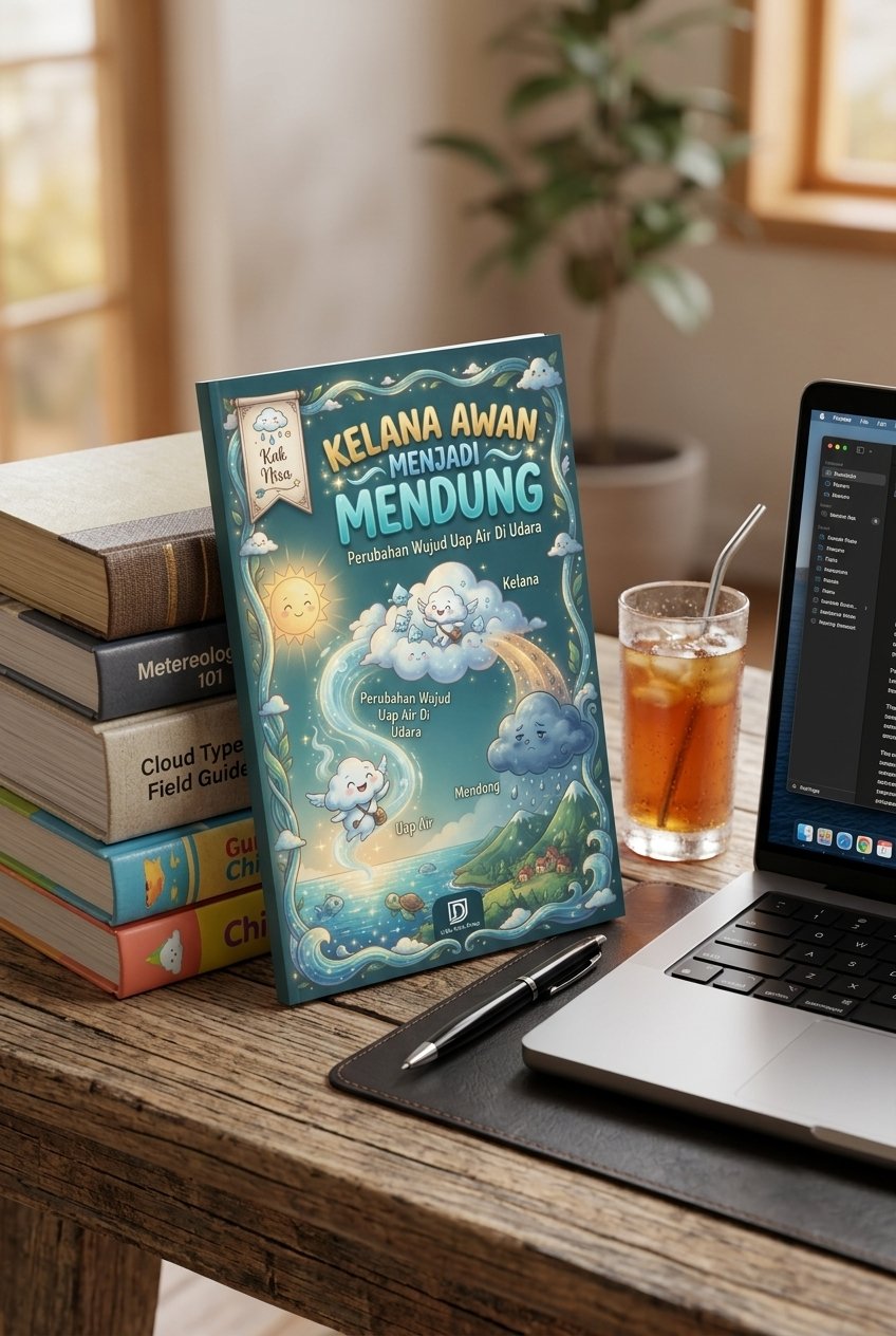 KELANA AWAN MENJADI MENDUNG Perubahan Wujud Uap Air Di Udara preview 5