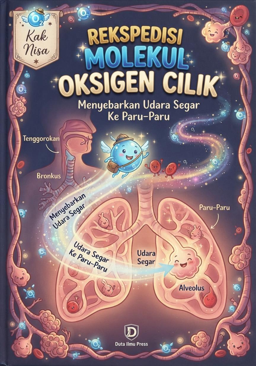 EKSPEDISI MOLEKUL OKSIGEN CILIK Menyebarkan Udara Segar Ke Paru-Paru
