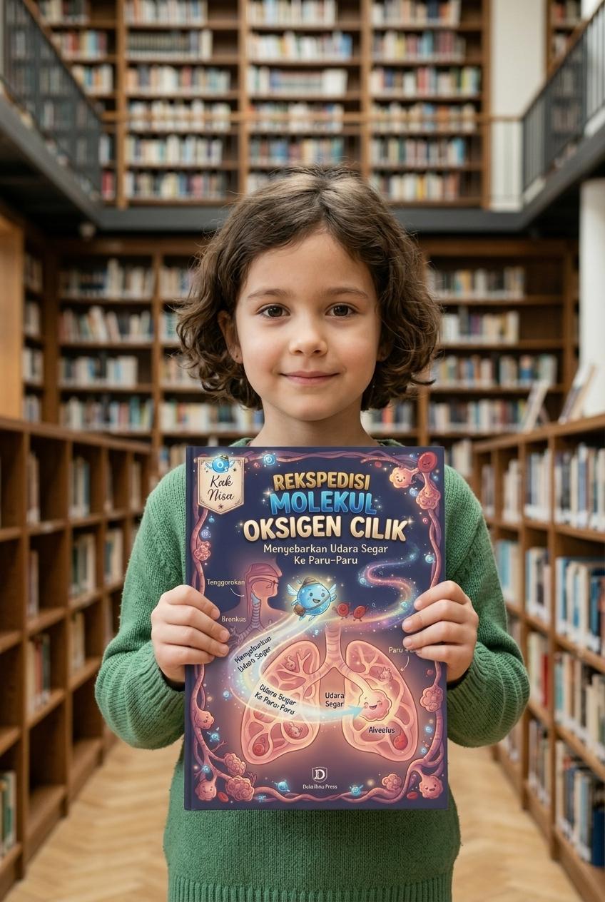 EKSPEDISI MOLEKUL OKSIGEN CILIK Menyebarkan Udara Segar Ke Paru-Paru preview 3