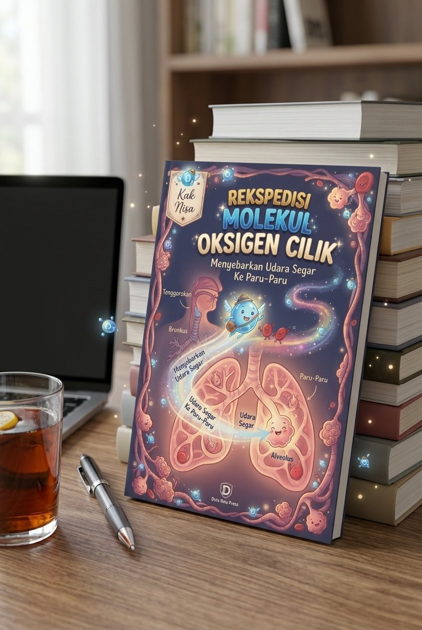 EKSPEDISI MOLEKUL OKSIGEN CILIK Menyebarkan Udara Segar Ke Paru-Paru preview 4