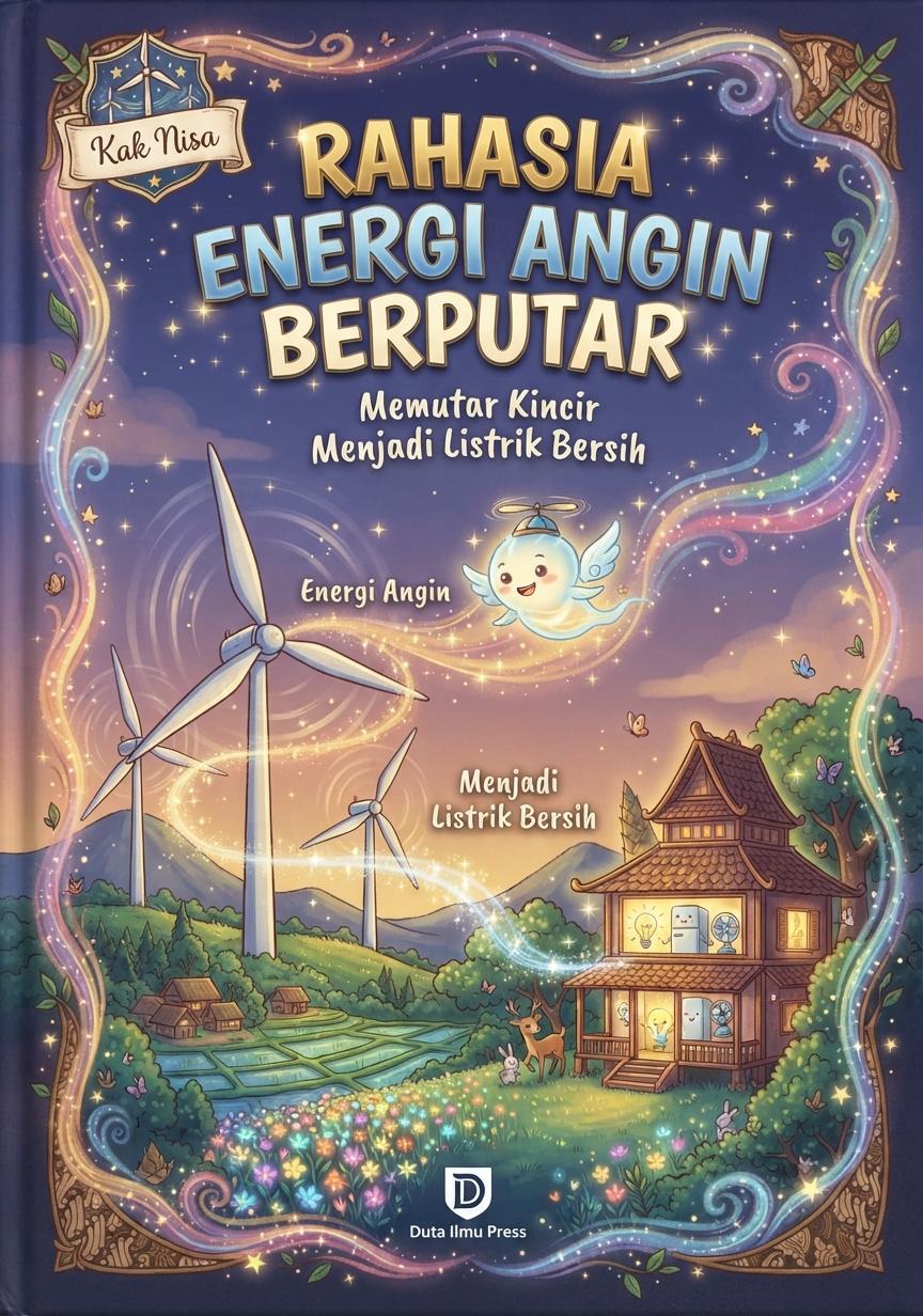 RAHASIA ENERGI ANGIN BERPUTAR Memutar Kincir Menjadi Listrik Bersih
