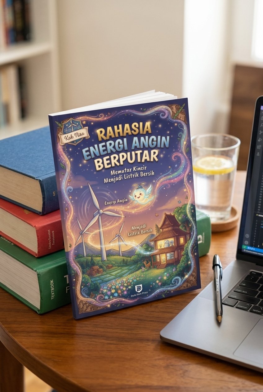 RAHASIA ENERGI ANGIN BERPUTAR Memutar Kincir Menjadi Listrik Bersih preview 3