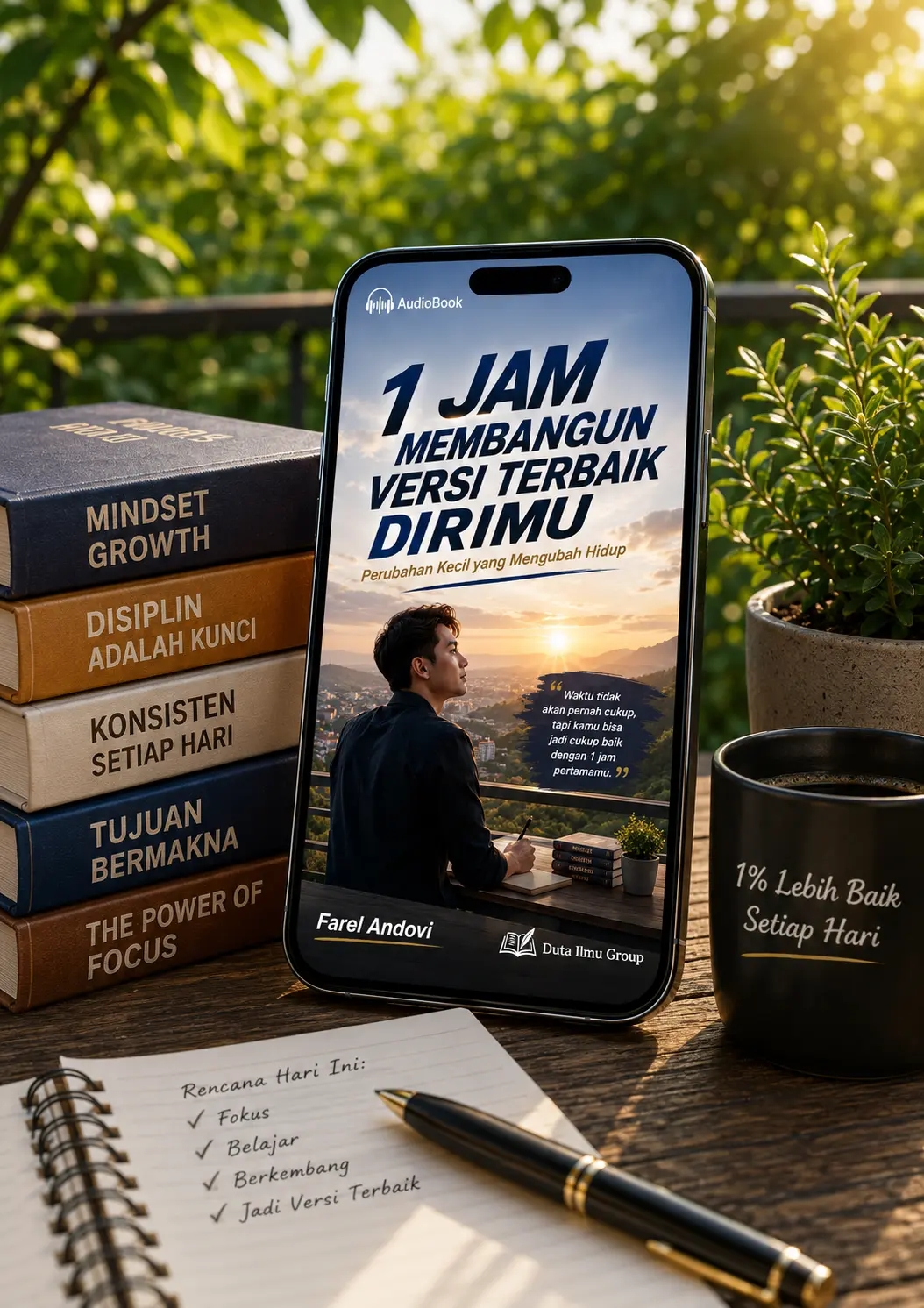 1 JAM MEMBANGUN VERSI TERBAIK DIRIMU : Perubahan Kecil yang Mengubah Hidup preview 2