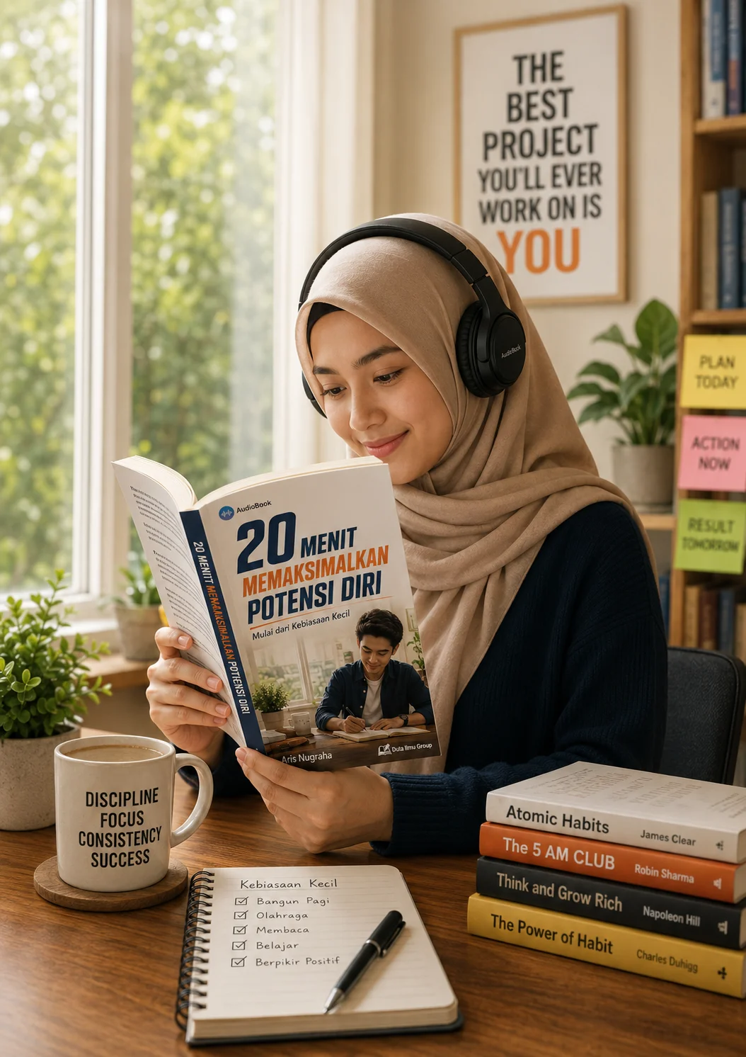 20 MENIT MEMAKSIMALKAN POTENSI DIRI : Mulai dari Kebiasaan Kecil preview 2