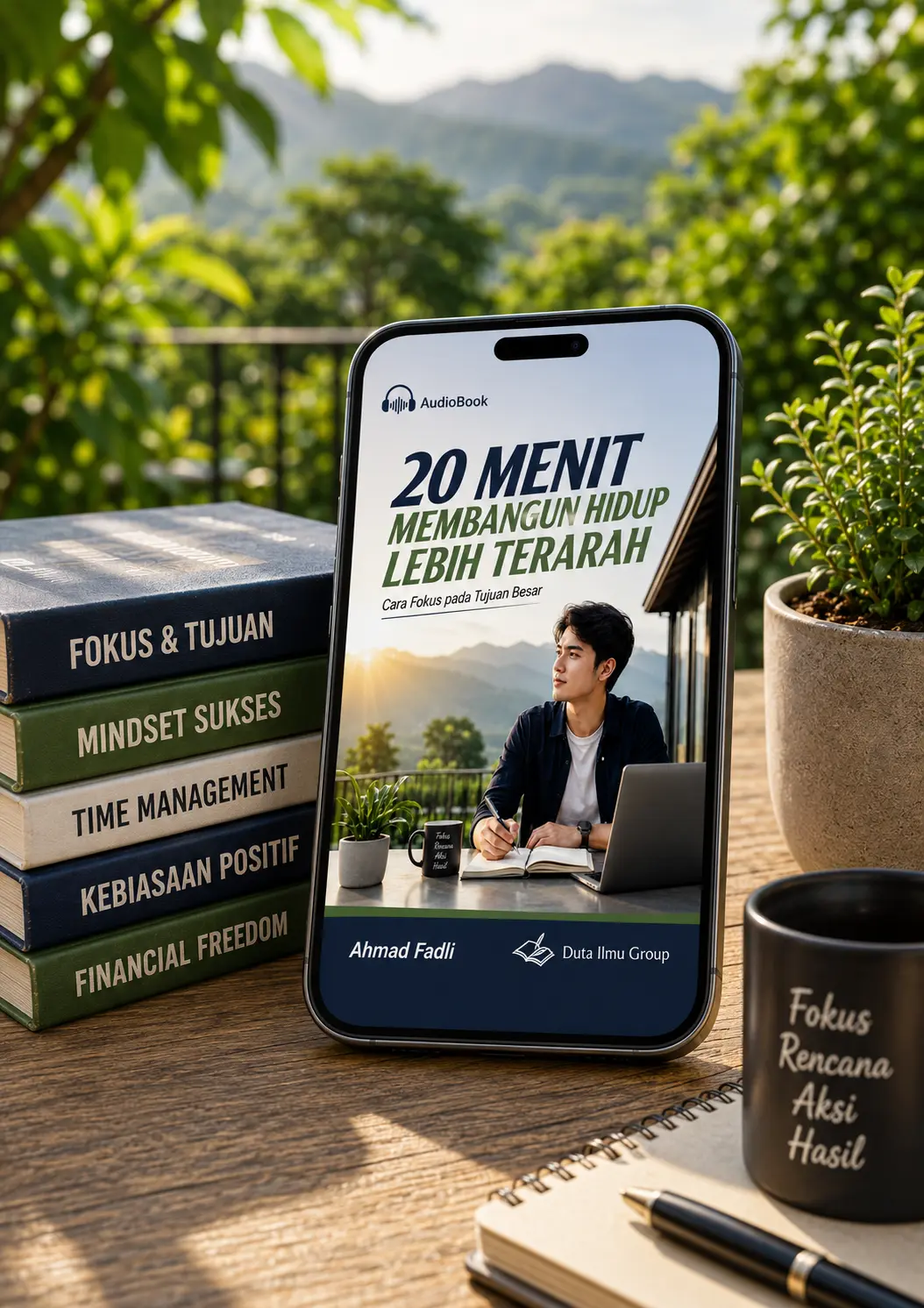 20 MENIT MEMBANGUN HIDUP LEBIH TERARAH : Cara Fokus pada Tujuan Besar preview 1