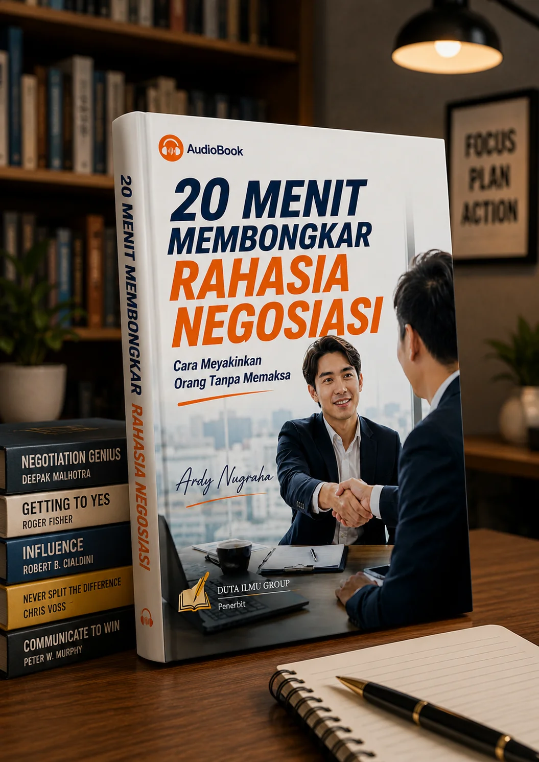 20 MENIT MEMBONGKAR RAHASIA NEGOSIASI : Cara Meyakinkan Orang Tanpa Memaksa preview 2