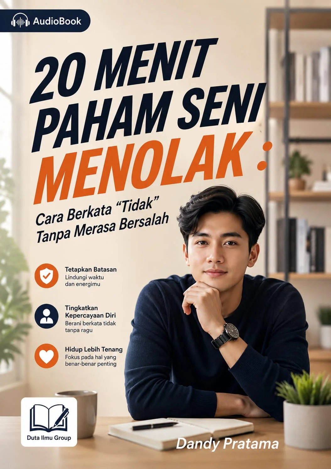 20 MENIT PAHAM SENI MENOLAK : Cara Berkata "Tidak" Tanpa Merasa Bersalah
