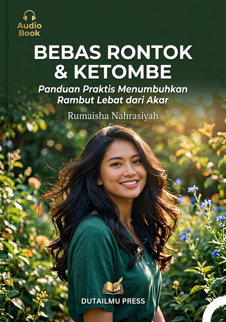 BEBAS RONTOK & KETOMBE Panduan Praktis Menumbuhkan Rambut Lebat dari Akar