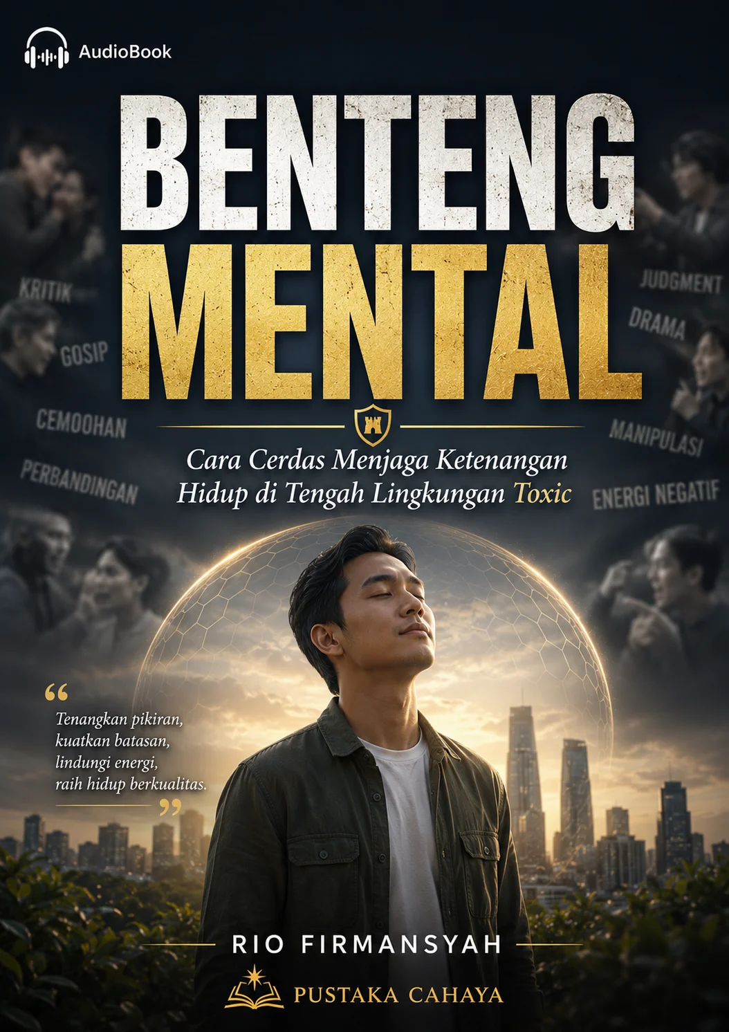 BENTENG MENTAL Cara Cerdas Menjaga Ketenangan Hidup di Tengah Lingkungan Toxic