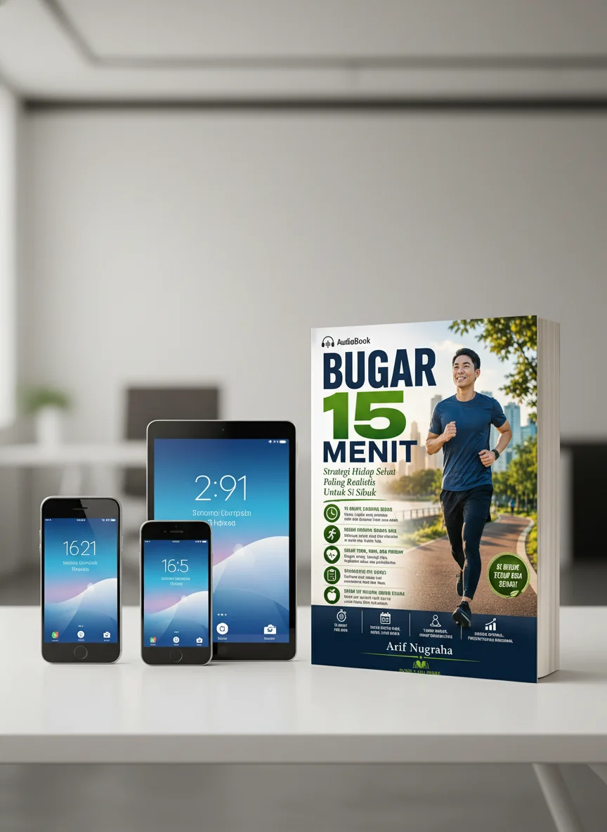 BUGAR 15 MENIT Strategi Hidup Sehat Paling Realistis Untuk Si Sibuk preview 4