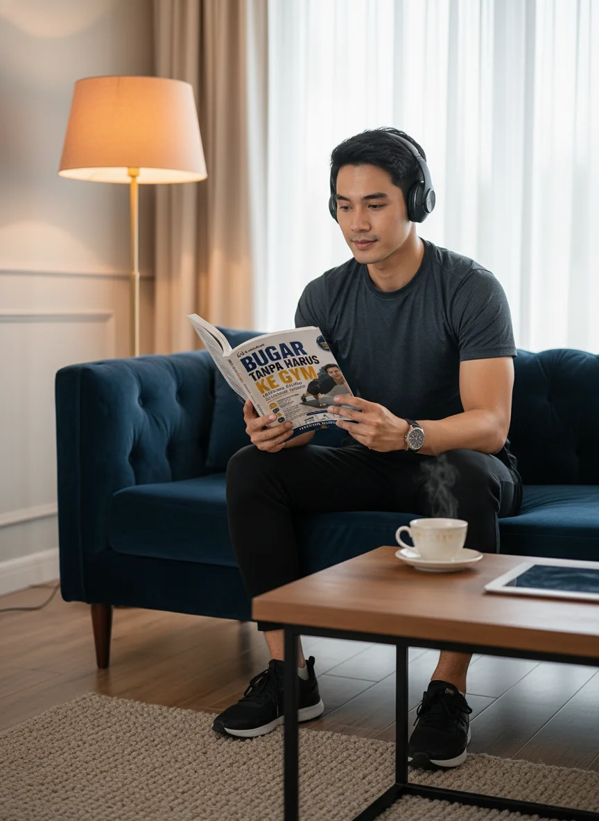 BUGAR TANPA HARUS KE GYM Olahraga Praktis Di Rumah Sendiri preview 1