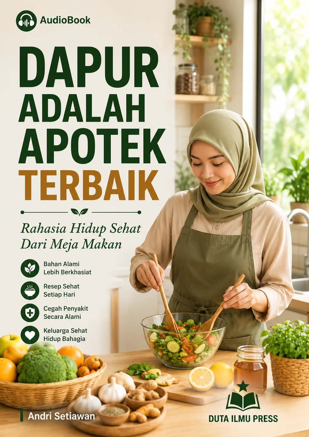 DAPUR ADALAH APOTEK TERBAIK Rahasia Hidup Sehat Dari Meja Makan