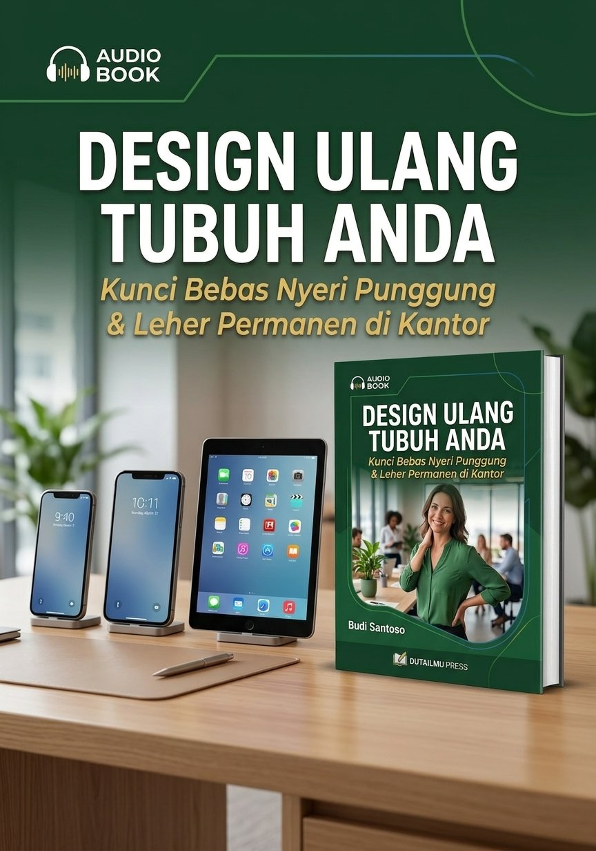 DESIGN ULANG TUBUH ANDA Kunci Bebas Nyeri Punggung & Leher Permanen di Kantor preview 4