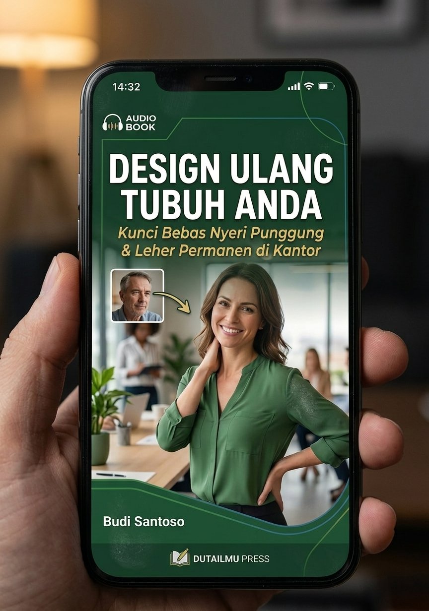 DESIGN ULANG TUBUH ANDA Kunci Bebas Nyeri Punggung & Leher Permanen di Kantor preview 3